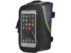 Roswheel brašna na mobilní telefon na rám, vel.L zelený pruh