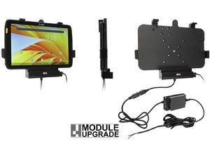 Brodit suport pentru Zebra ET40/ET45 10" fără carcasă, AMPS/VESA 75, OTG, încărcare ascunsă