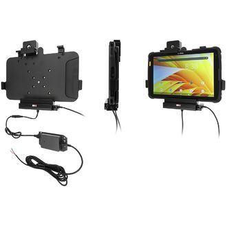 Brodit държач за Zebra ET40/ET45 10" в калъф, AMPS/VESA 75, заключващ се, OTG, скрито зареждане