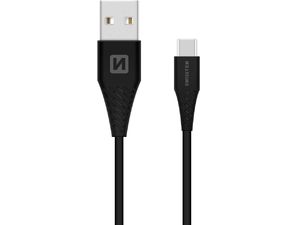 USB-C kábel extra hosszú USB-C csatlakozóval (9 mm) strapabíró és tokozott telefonokhoz, 1,5 m hosszúságban