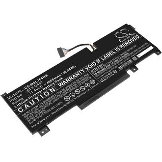 Батерия за MSI Pulse GL76, Katana GF66, Bravo 15, Crosshair 17 и други, 4600 mAh, Li-Pol