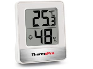 ThermoPro otthoni hőmérő TP49-W, fehér