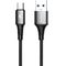 Proove WIREX Kabel USB-A / USB-C, 3A/15W, 480Mbps, 1m, Aluminiumlegierung, geflochten