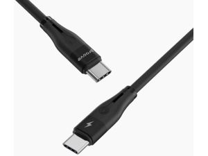 Kabel do szybkiego ładowania Proove SOFT SILICONE USB-C/USB-C, 60W/3A, 480Mbps, 2m, miękki w dotyku silikon