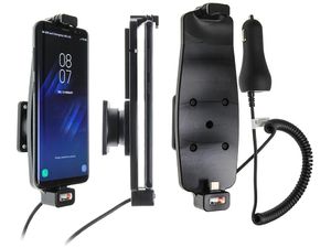 Brodit suport auto pentru Samsung Galaxy S9 și S8 și altele, cu arc, cu încărcare la brichetă