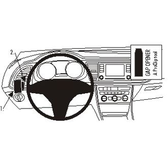 Brodit ProClip montážní konzole pro Seat Leon 13-20, vlevo pod mřížku ventilace