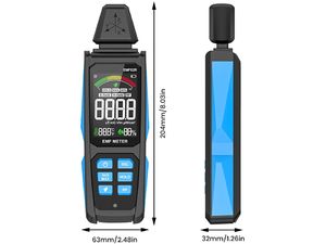 Mestek EMF02R професионален детектор на електромагнитни полета