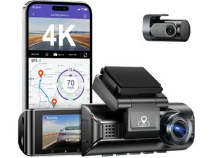 AZDOME M550 Pro 4K műszerfali kamera hátsó kamera készlet