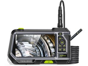 Teslong NTS500 endoszkóp 5" IPS kijelzővel, 5,5 mm-es szondával, kettős kamerával, 1 m-es kábellel