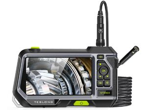 Teslong NTS500 endoskop s 5" IPS displejem, sonda 8mm, duální kamera, kabel 3m, bazar