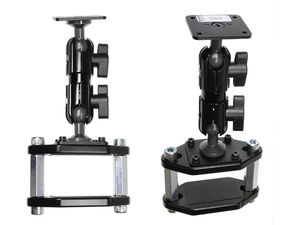 Brodit Kugelbolzengriff, Länge 140 mm, für Vierkantprofil 5-130mm und max. Breite 72mm, AMPS