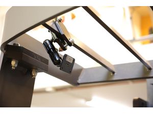 Brodit Kugelbolzengriff, Länge 140 mm, für Vierkantprofil 5-130mm und max. Breite 72mm, AMPS