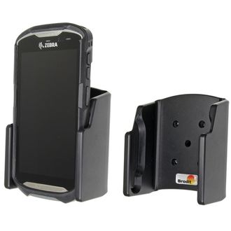 Brodit държач за кола за Zebra TC51/TC56 в оригинален издръжлив калъф Zebra, без зареждане