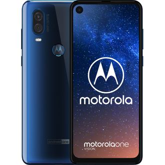 Motorola One Vision, modrá