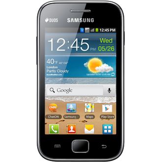 Samsung S6802 Galaxy Ace DUOS черен