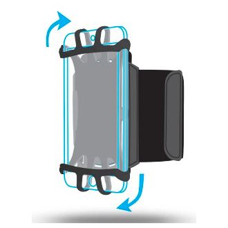 Mobilis UNIVERSAL ARM BAND HHD/WRIST MOUNT/ARMBAND 4-6IN