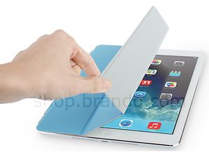 Brando Displayschutz mit Ständer AUTO ON / OFF für iPad Air, schwarz