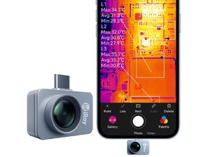 InfiRay P2 Pro cameră termică și termoviziune pentru telefoane mobile cu obiectiv macro, Android, USB-C