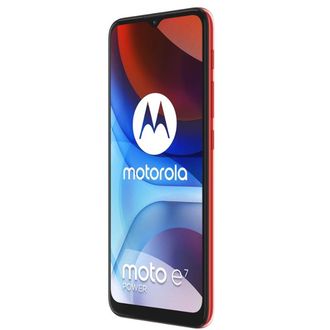 Motorola Moto E7 Power, červená