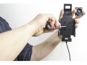 Brodit suport auto pentru Zebra TC51/TC56 în carcasa originală Zebra, cu încărcare cig. zap. cu conector