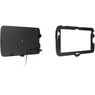 Brodit стенна стойка за Zebra ET40/ET45 10" без корпус, AMPS/VESA 75, бързо зарядно устройство с кабел