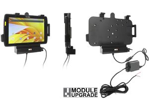 Brodit държач за Zebra ET40/ET45 8" без калъф, AMPS/VESA 75, OTG, скрито зареждане