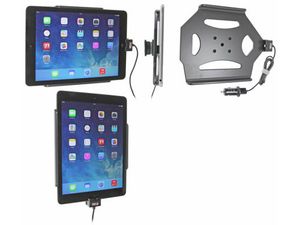 Brodit поставка за кола за Apple iPad Air/iPad 5/iPad 6, без калъф, със запалка за цигари/USB зареждане