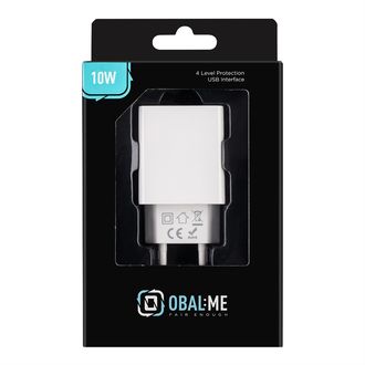 Obal:Me Reiseladegerät USB-A 10W, weiß