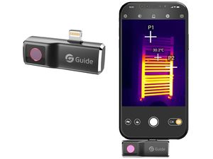 Guide sensmart MobIR Air mobil hőkamera, 120x90, -20-120°C, IOS Lightning konténer