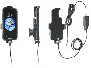 Brodit držák na Apple iPhone Xs/X v pouzdu, se skrytým nabíjením