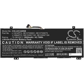Baterie pentru Lenovo Ideapad C340 / Ideapad Flex, 2850 mAh, Li-Pol