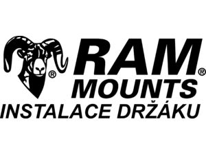 Instalace držáku RAM mounts - na prodejně