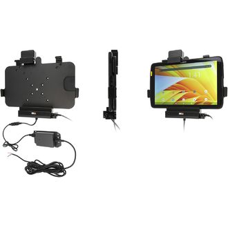 Brodit държач за Zebra ET40/ET45 10" без калъф, AMPS/VESA 75, със защита, OTG, скрито зареждане