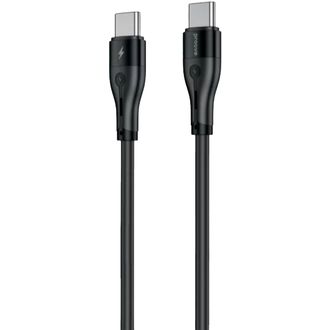 Proove SOFT SILICONE USB-C/USB-C кабел за бързо зареждане, 60W/3A, 480Mbps, 2 m, мек на допир силикон
