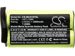 Baterie pentru Moser ChromStyle/Wella Academy/Super Cordless, 2000mAh, Ni-Mh