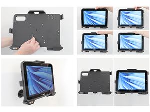 Brodit държач за Zebra ET80/ET85 без корпус, AMPS/VESA 75, без лента за ръка