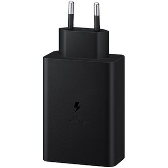 Samsung Power Adapter Trio 65W, încărcător rapid de călătorie fără cablu, negru