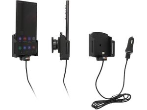 Brodit držák do auta na Samsung Galaxy S22 Ultra, v pouzdru, nastavitelný, s nabíjením z CL/USB