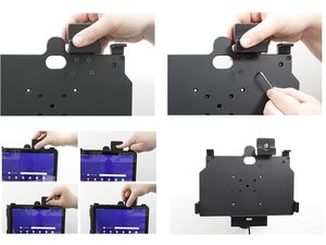 Brodit MODULE UPGRADE заключване за Samsung Galaxy Tab Active 4 Pro / 5 Pro, с калъф