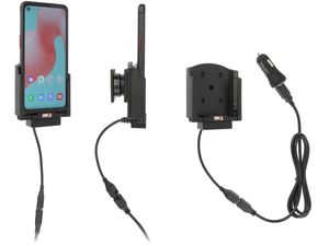 Brodit držák do auta na Samsung Galaxy XCover Pro SM-G715, s nabíjením z cig. zapalovače, QC 3A+ 2,4
