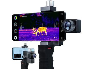 Xinfrared T2 Pro Wärmebildmonokular und mobile Wärmebildkamera 2in1, mit TACTICAL Halterung, iOS