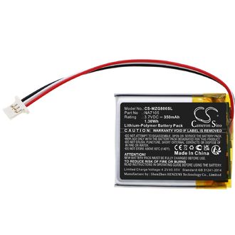 Akku für MGI Navigator G400, Navigator Quad und andere, 350 mAh, Li-Pol