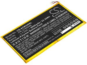 Baterie pentru Acer Iconia One 10 B3-A40, 6000 mAh, Li-Pol, 6 pini