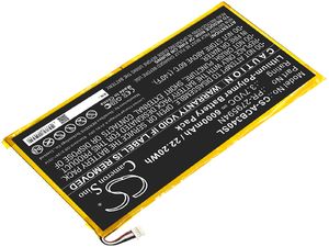 Baterie pentru Acer Iconia One 10 B3-A40, 6000 mAh, Li-Pol, 6 pini
