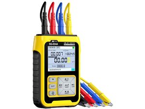 FNIRSI SG-004A Multifunkciós jelgenerátor, hőelem és ellenállás mérés, 24 V, 0-24 mA, USB-C