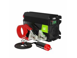 Green Cell Power Inverter PRO feszültségátalakító 24V-ról 230V-ra, 300W/600W, módosított szinuszos