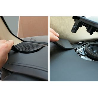 Brodit Монтажна скоба ProClip за Toyota LandCruiser 300 21-23, вляво над вентилационната решетка