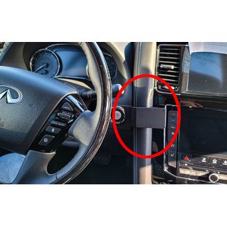 Brodit ProClip montážní konzole pro Infiniti QX80 20-23, na střed vlevo