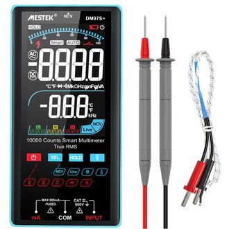 Mestek DM97S+ Digital-Multimeter, 4,3" Display, 600V