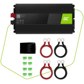 Green Cell Power Inverter 24V - 230V, 2000W/4000W, módosított szinuszos